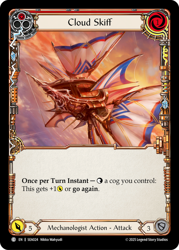 Cloud Skiff (Red)