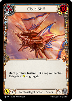 Cloud Skiff (Blue)