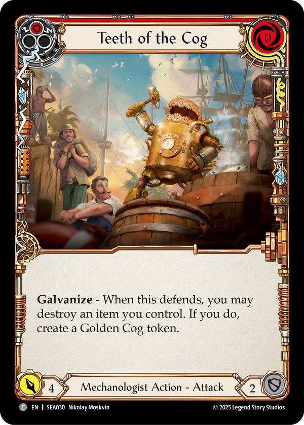 Teeth of the Cog (Red)