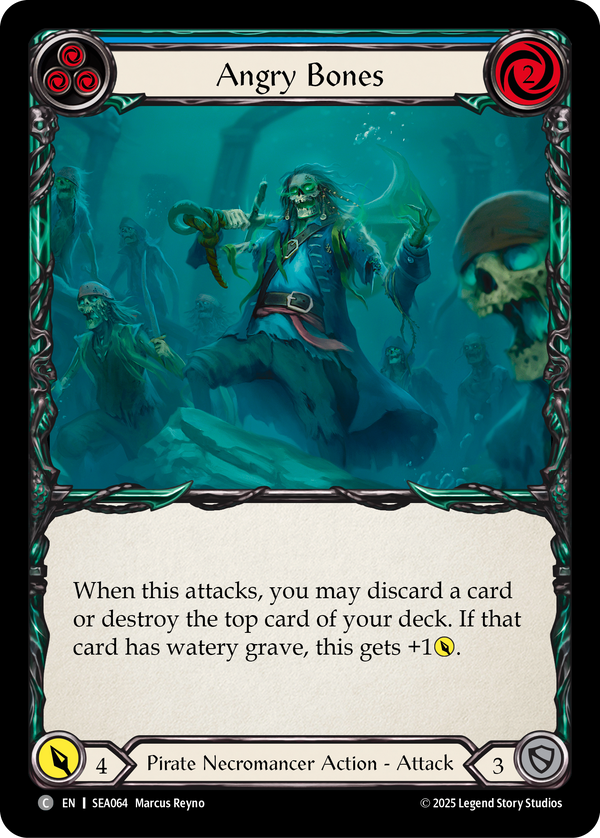 Angry Bones (Blue)