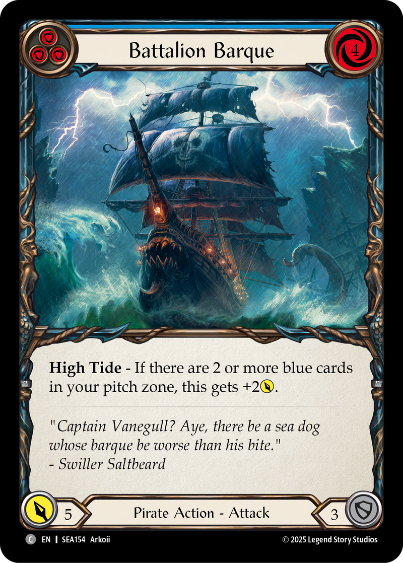 Battalion Barque (Blue)