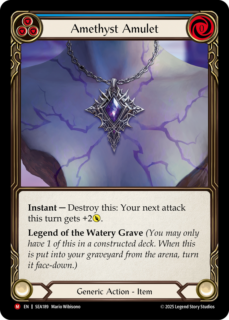 Amethyst Amulet