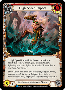 High Speed Impact (Red) - Foil