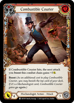 Combustible Courier (Red) - Foil