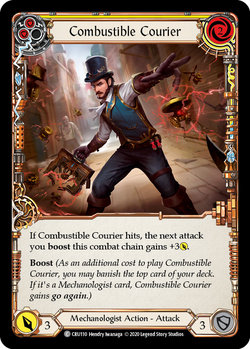 Combustible Courier (Yellow) - Foil