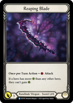 Reaping Blade - Foil