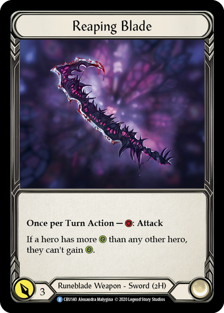 Reaping Blade - Foil