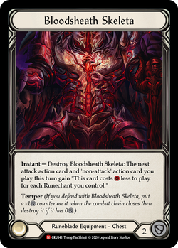 Bloodsheath Skeleta - Foil
