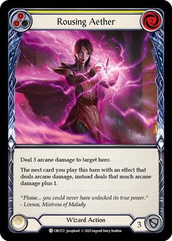 Rousing Aether (Yellow) - Foil
