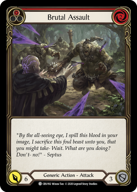 Brutal Assault (Red) - Foil