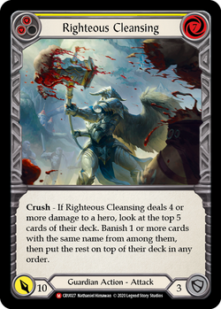 Righteous Cleansing - Foil