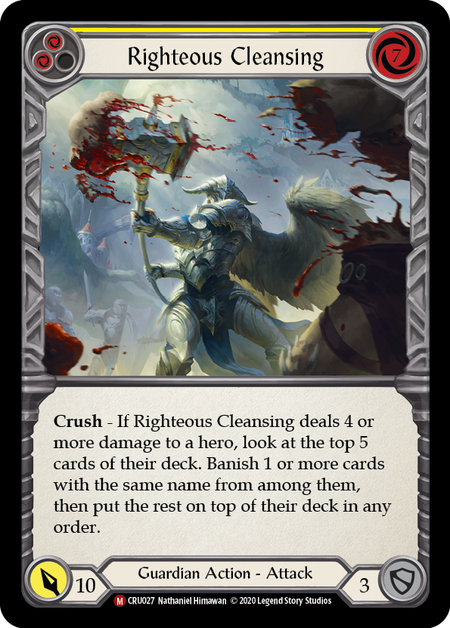 Righteous Cleansing - Foil