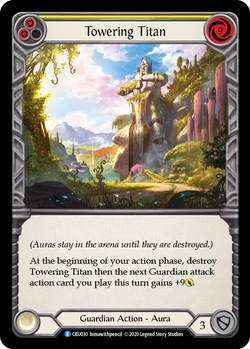 Towering Titan (Yellow) - Foil