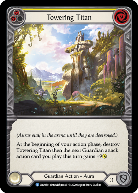 Towering Titan (Yellow) - Foil