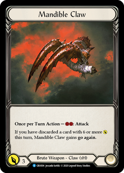 Mandible Claw