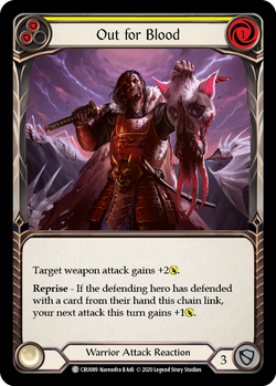 Out for Blood (Yellow) - Foil