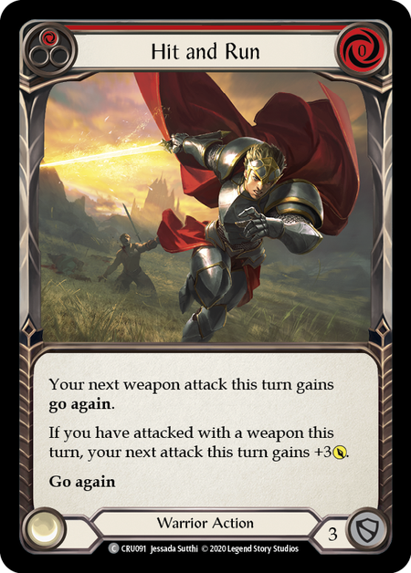Hit and Run (Red) - Foil
