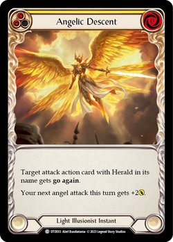 Angelic Descent (Yellow)