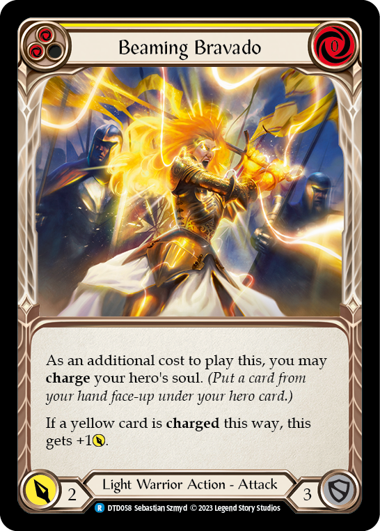 Beaming Bravado (Yellow)