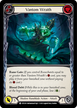 Vantom Wraith (Yellow)