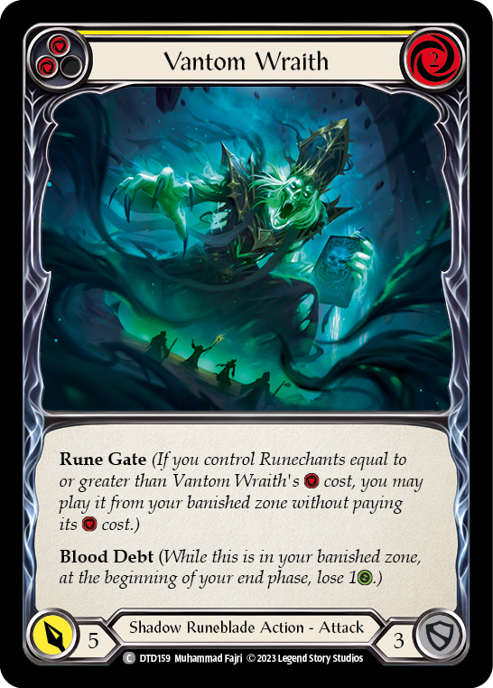 Vantom Wraith (Yellow)