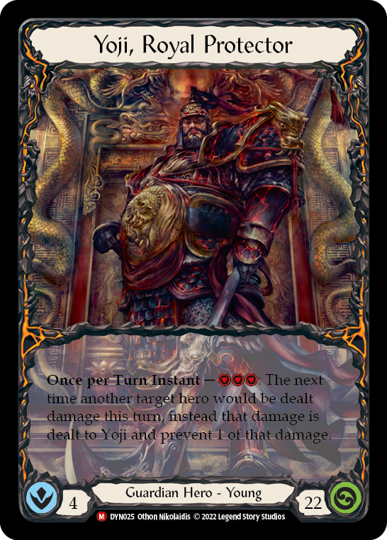 Yoji, Royal Protector - Rainbow Foil