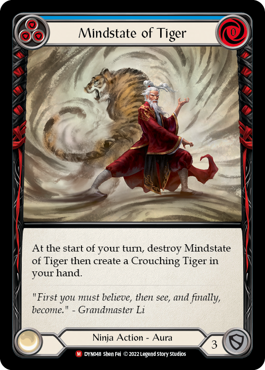 Mindstate of Tiger - Rainbow Foil