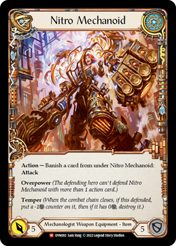 Construct Nitro Mechanoid // Nitro Mechanoid - Rainbow Foil