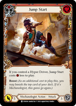 Jump Start (Red) - Rainbow Foil