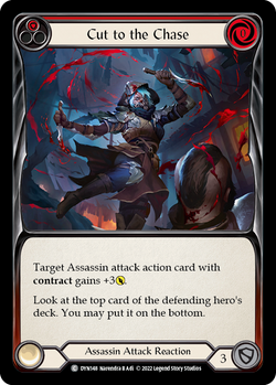 Cut to the Chase (Red)