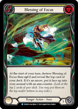 Blessing of Focus (Yellow)