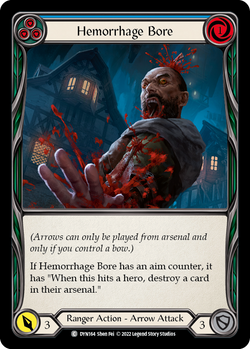 Hemorrhage Bore (Blue) - Rainbow Foil