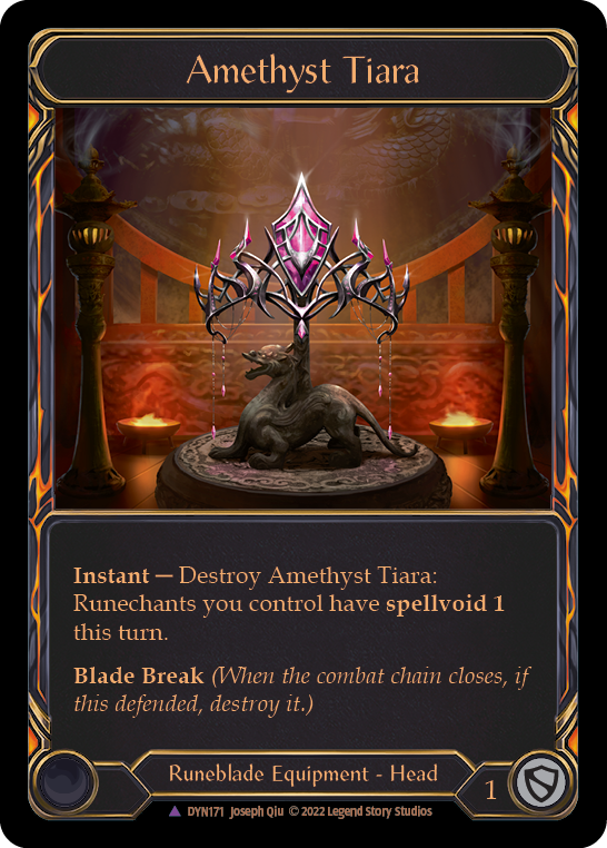 Amethyst Tiara - Cold Foil Marvel