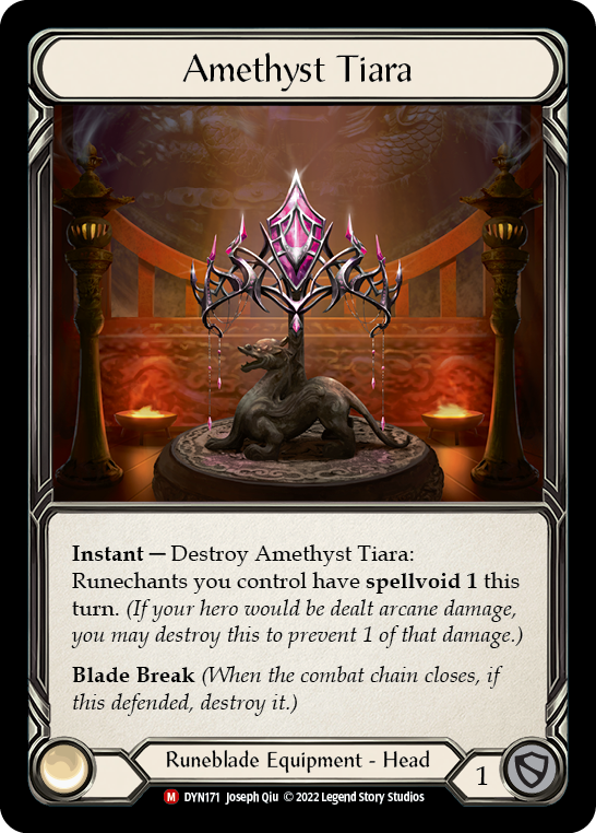Amethyst Tiara - Rainbow Foil