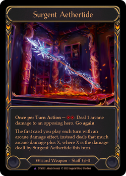 Surgent Aethertide - Cold Foil Marvel