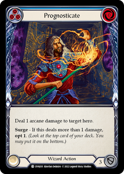 Prognosticate (Blue)