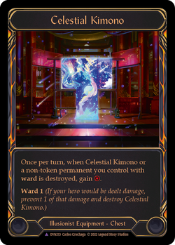 Celestial Kimono - Cold Foil Marvel