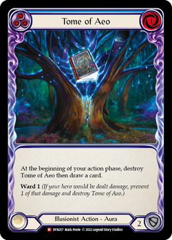 Tome of Aeo - Rainbow Foil