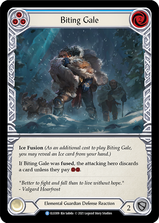 Biting Gale (Blue)