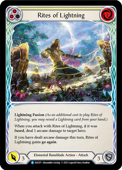 Rites of Lightning (Yellow)