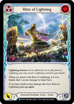 Rites of Lightning (Blue)