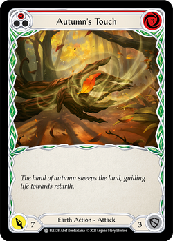 Autumn's Touch (Red)