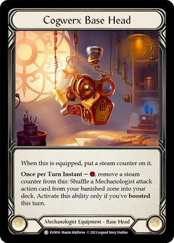 Cogwerx Base Head - Cold Foil