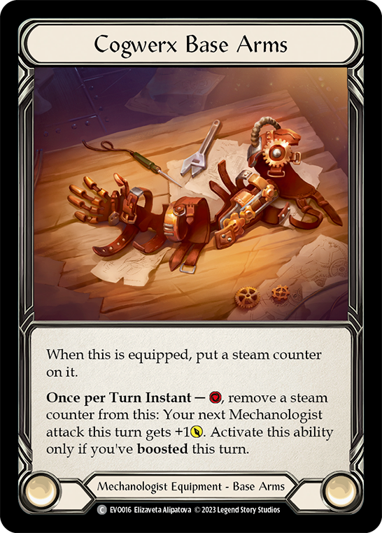 Cogwerx Base Arms - Cold Foil