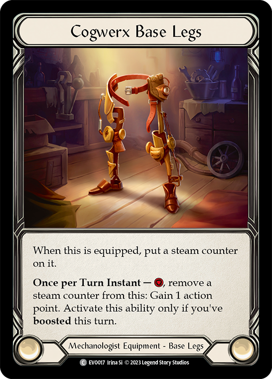 Cogwerx Base Legs - Cold Foil