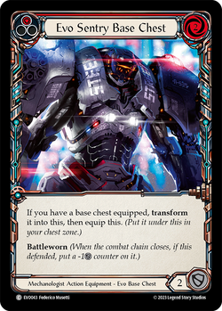 Evo Sentry Base Chest - Cold Foil