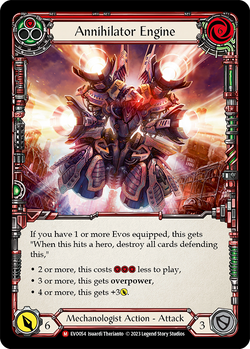 Annihilator Engine - Rainbow Foil