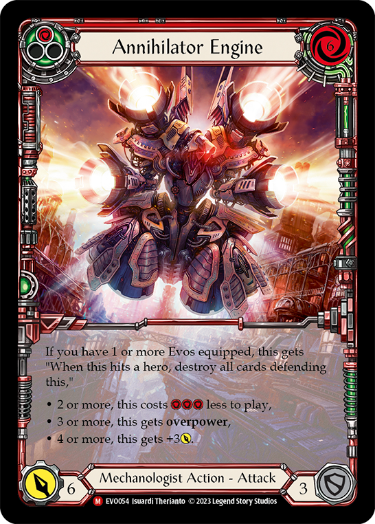 Annihilator Engine - Extended Art Rainbow Foil