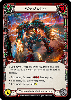 War Machine - Rainbow Foil