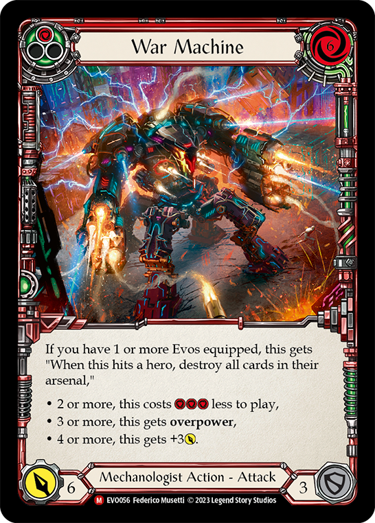 War Machine - Rainbow Foil